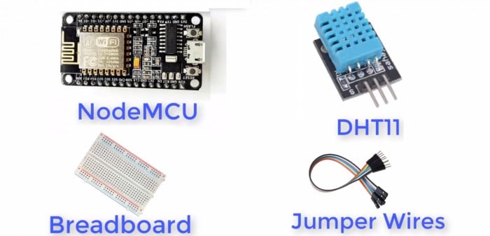 Humidity & Temperature Monitoring using DHT11 & NodeMCU on ThingSpeak