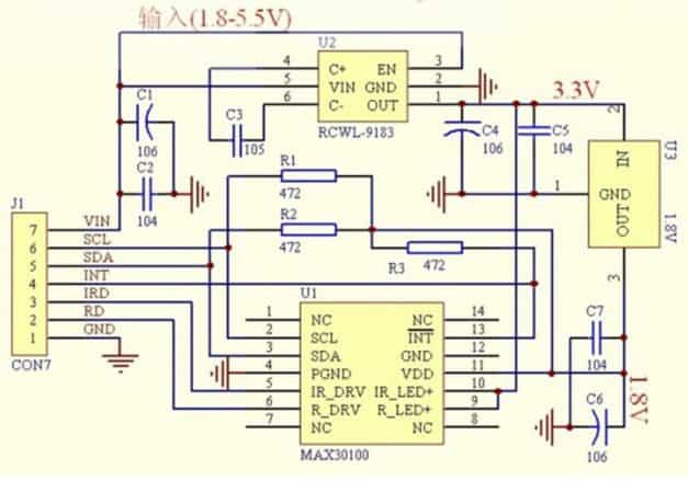 MAX30100 Circuit Not Working