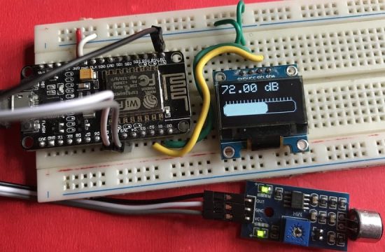 Decibelmeter Nodemcu ESP8266 OLED