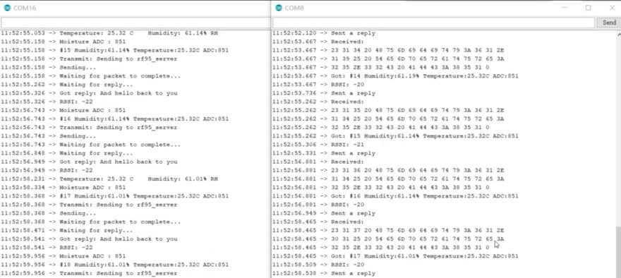lora agriculture sensor data