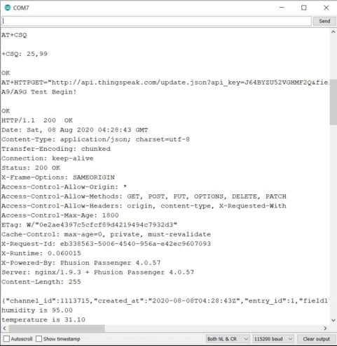 A9G GPRS Internet