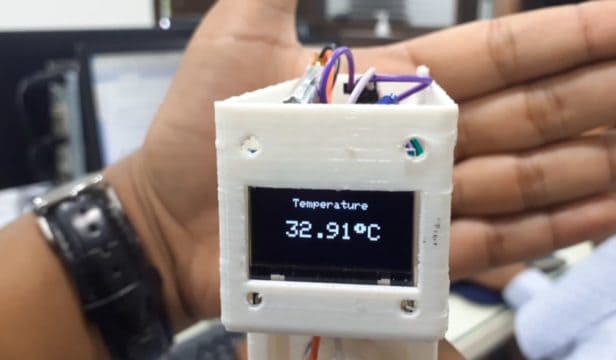 Interfacing MLX90614 with Arduino