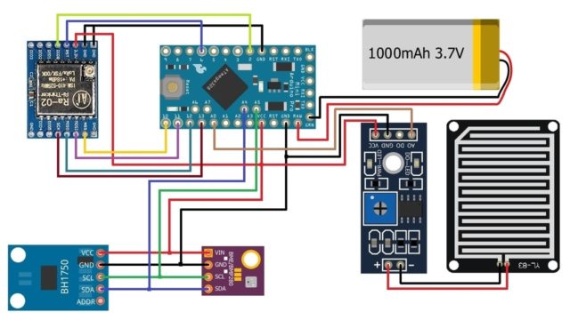 Lora Arduino Based Weather Station