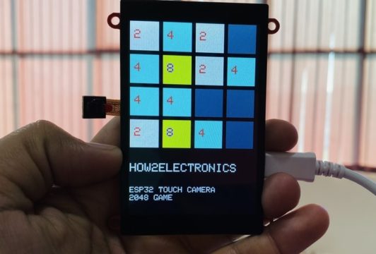 ESP32 2048 Video Game