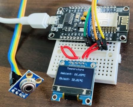 MLX90614 ESP8266 OLED
