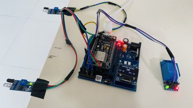 IoT Based Bidirectional Visitor Counter