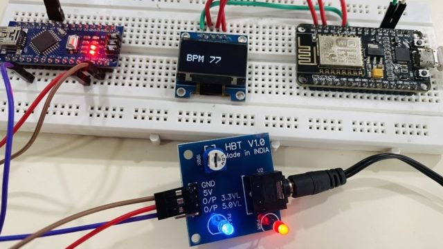 Heart Rate Monitor ESP8266 OLED