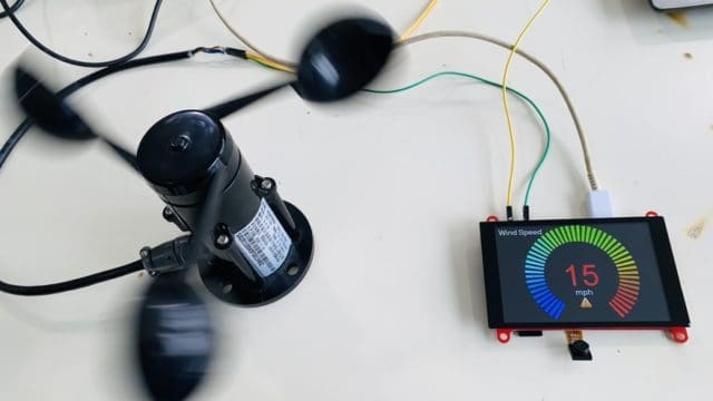 Measure Wind Speed ESP32