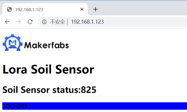 LoRa Based Soil Moisture Monitoring