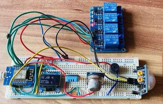 DIY Smart Kitchen Control & Monitor