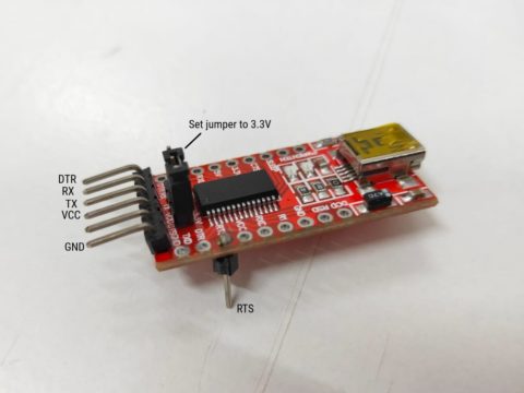 FTDI with RTS pins