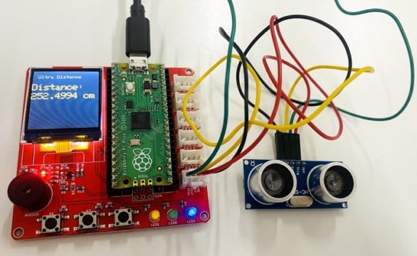 Raspberry Pi Pico Ultrasonic Sensor HC-SR04