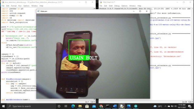 ESP32 CAM Facial Attendance System
