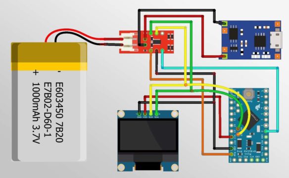 Interfacing MAX17043 LiPo Fuel Gauge IC with Arduino