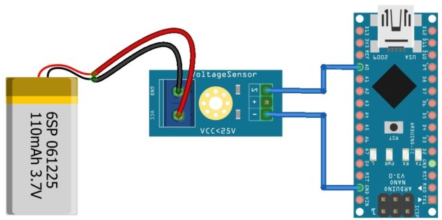Voltage Sensor Module Arduino