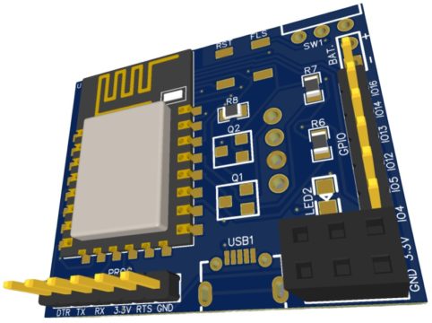 ESP Board Battery Powered