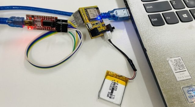 ESP Board Battery Powered Testing