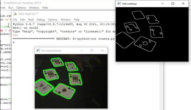 Product Counter using ESP32 Camera