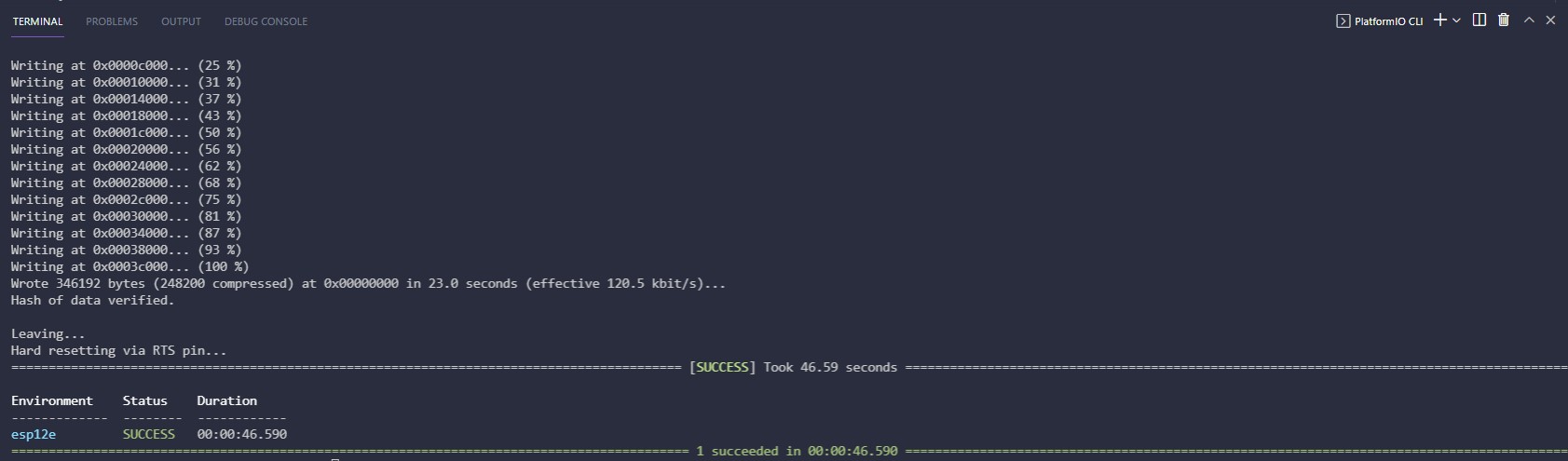 Geo-fence PlatformIO CLI