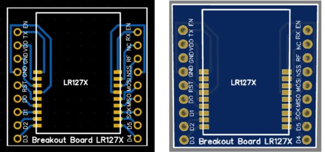 SX1276 PCB