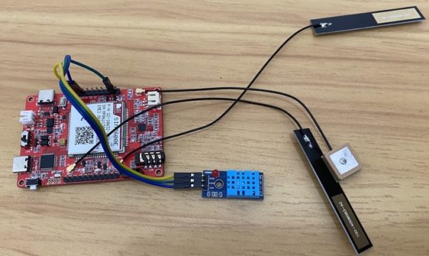 SIM7600 HTTP Post Arduino DHT11