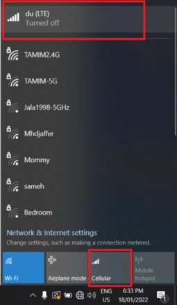 Surfing the Internet using SIM7600