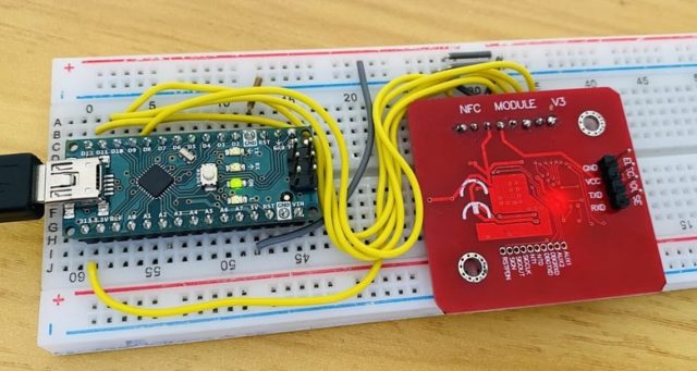 Interfacing PN532 with Arduino in SPI Mode
