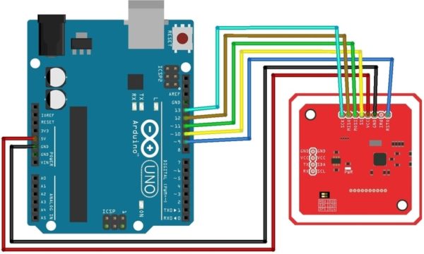 PN532 Arduino SPI