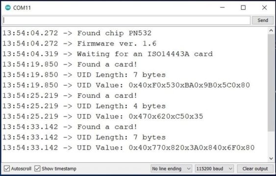 UID Length and UID Value