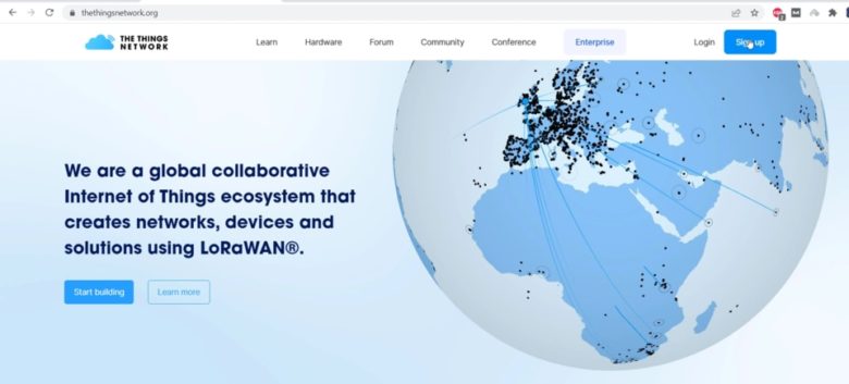 LPS8N LoRaWAN The Things Network