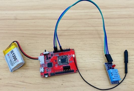 Ra-07 LoRaWAN Node The Things Network