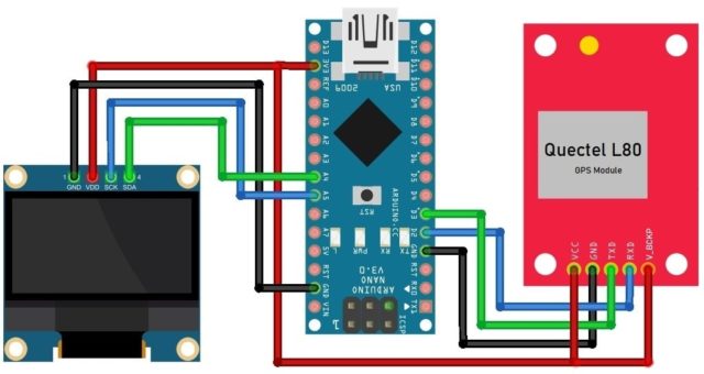 Arduino GPS Speedometer