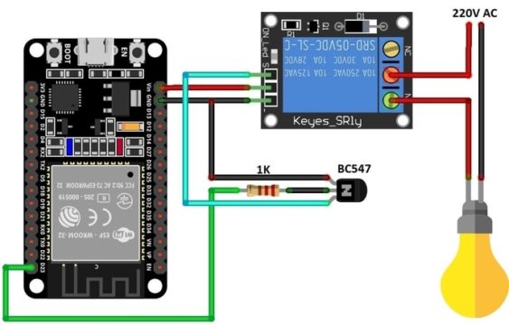 AWS IoT Lamp Relay ESP32