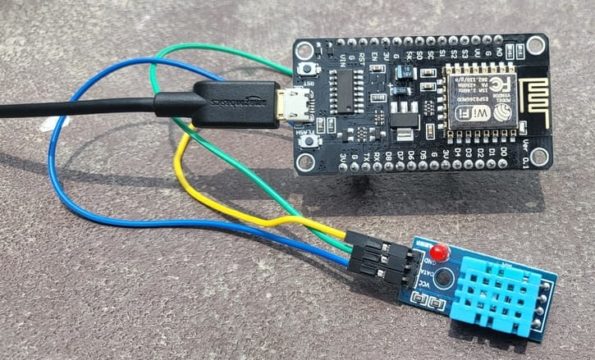 Azure IoT Central NodeMCU ESP8266 DHT11