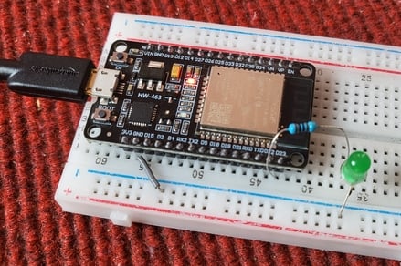 AWS IoT Core ESP32 LED