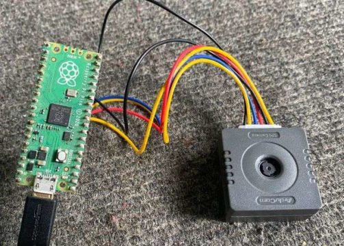 5MP Camera with Raspberry Pi Pico Board