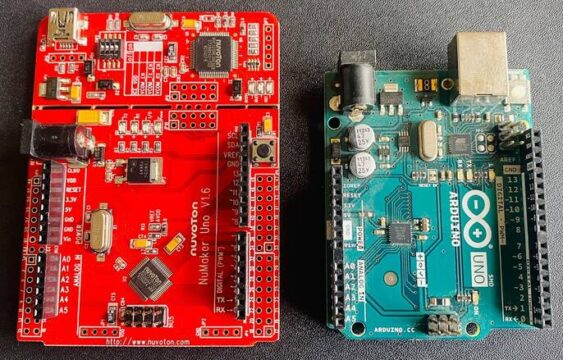 Nuvoton NuMaker UNO NUC131 Microcontroller Board Arduino
