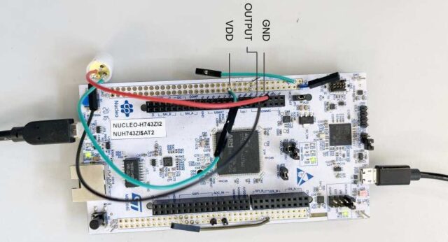 PIR Motion Detection STM32 Blueio