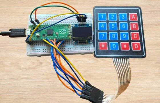 Calculator using Keypad Raspberry Pi Pico