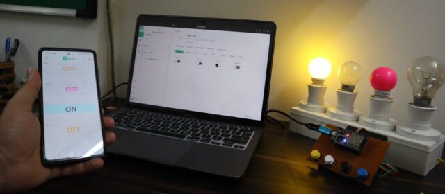 Home Automation Blynk 2.0 with Manual Feedback System