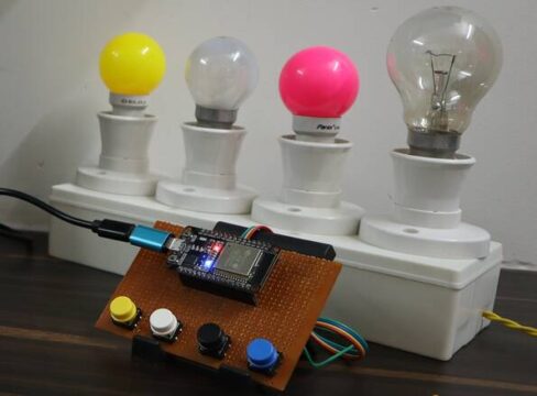 Internet & Manual Control Home Automation System with Feedback