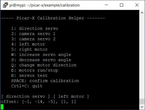 PiCar-X Robot with Raspberry Pi Calibration