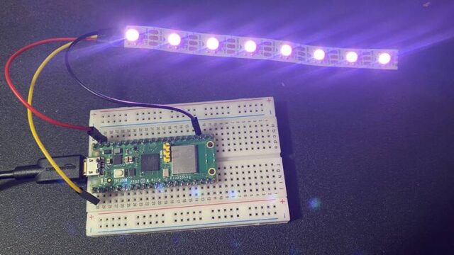 RGB LED Strip Pi Pico W