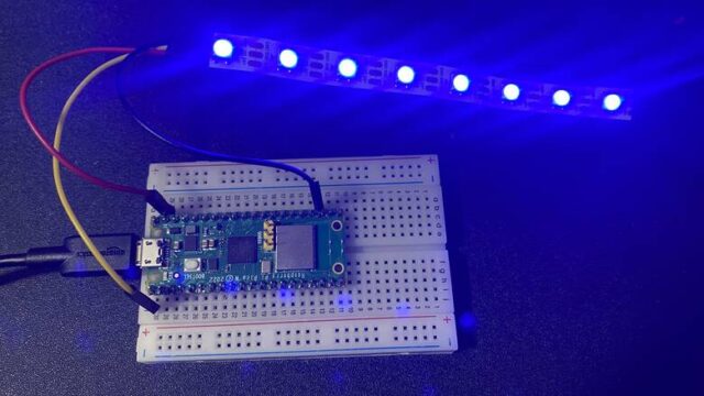RGB LED Strip Raspberry Pi Pico W