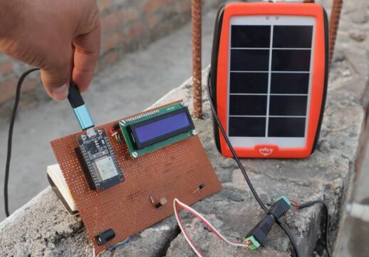 IoT Based Solar Power Monitoring System with ESP32 Thingspeak
