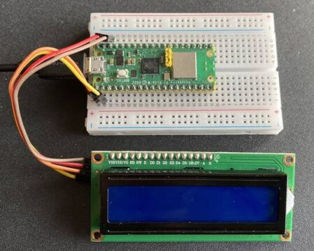 Pi Pico W LCD Connection