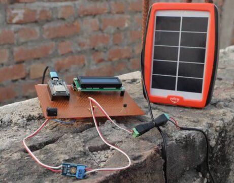 IoT Solar Power Monitoring System ESP32