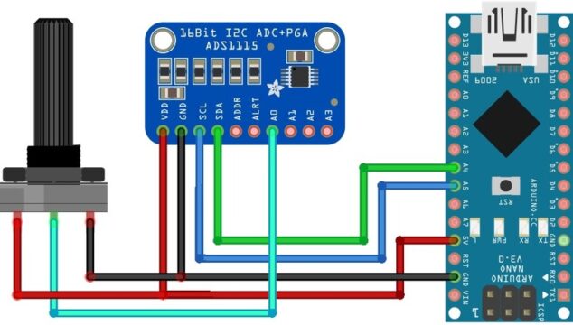 ADS1115 Arduino Interfacing