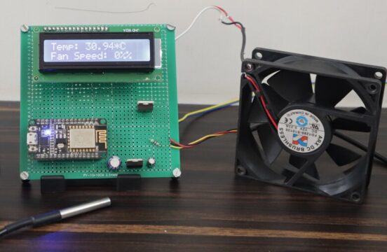 IoT Based Temperature Based Fan Speed Control & Monitoring System