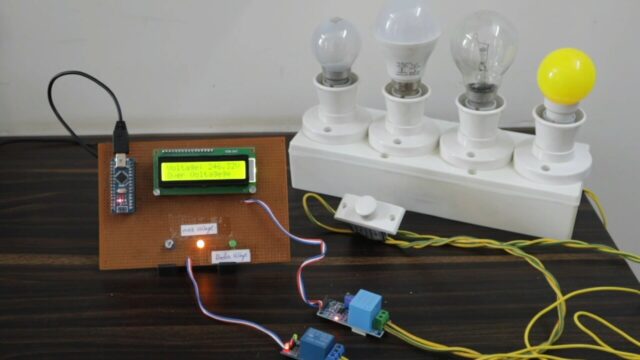 Over Voltage Monitoring System Arduino